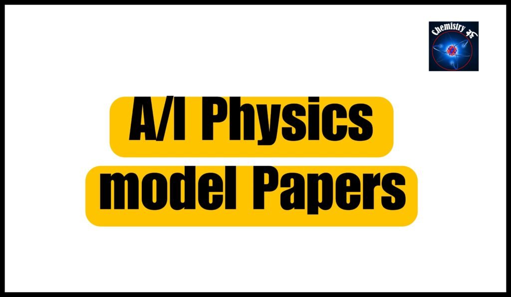 Al physics model papers